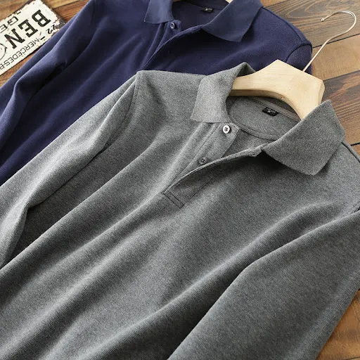 Title 3, Thick pure cotton long-sleeved shirt for ultima...