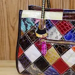 European and American Snake Pattern Leather Hand Stitched Crossbody Handbag, a stylish and functional accessory for ever — photo 1