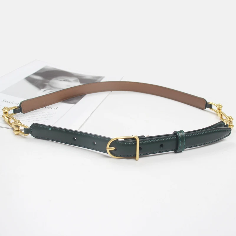 Title 1, Ladies Chain with Skirt Suit Belt. Elevate your...