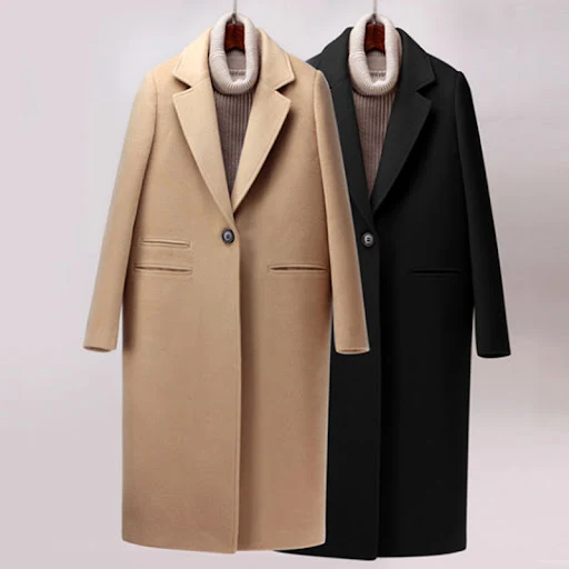 Title 9, Semplice cappotto di lana sciolto