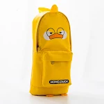 Estojo de lápis fofo, grande capacidade, pelúcia e lona. Ideal para materiais escolares, canetas e maquiagem. Organização perfeita! — foto 2