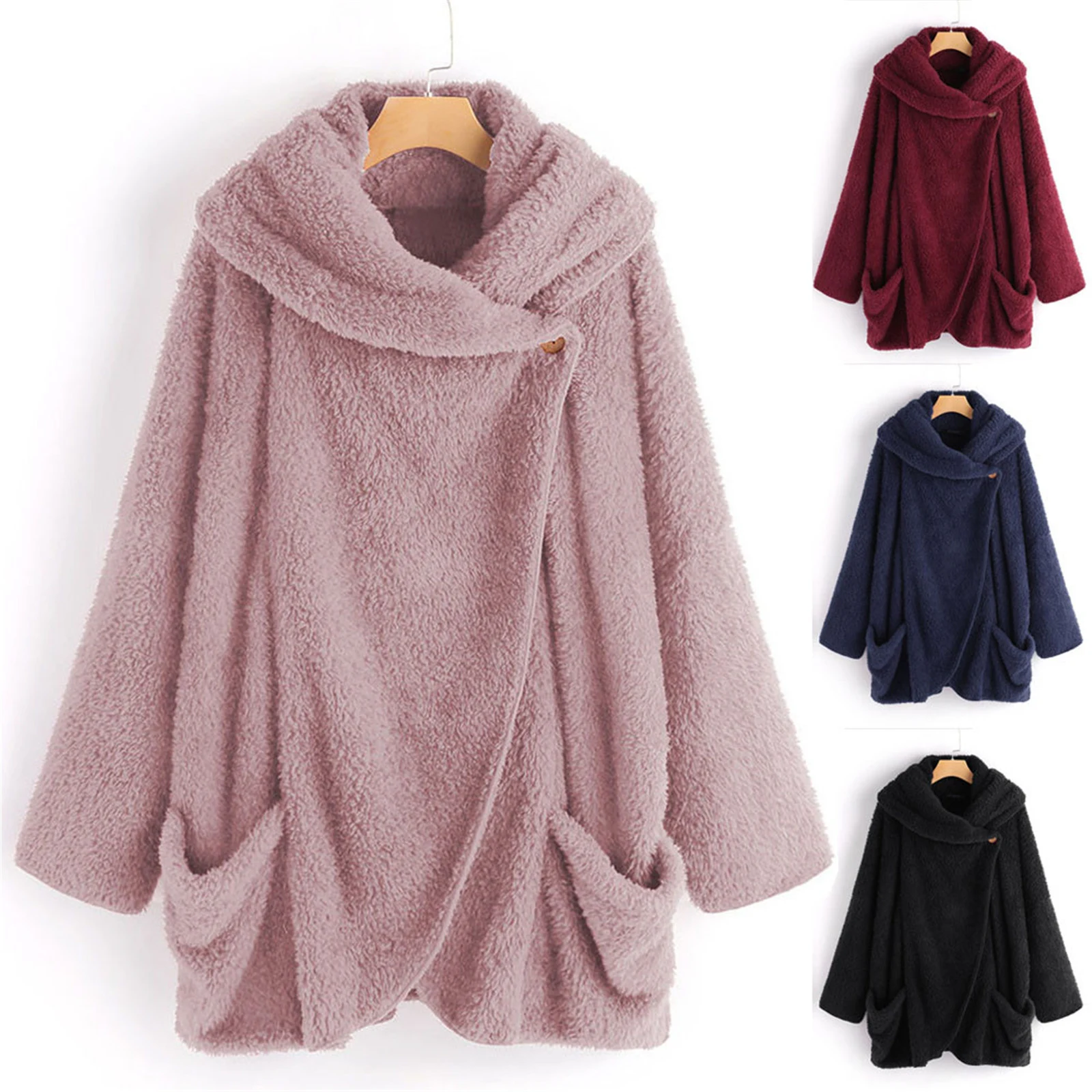 Title 5, Large Lapel Bat Sleeve Cardigan Jacket – Achiev...