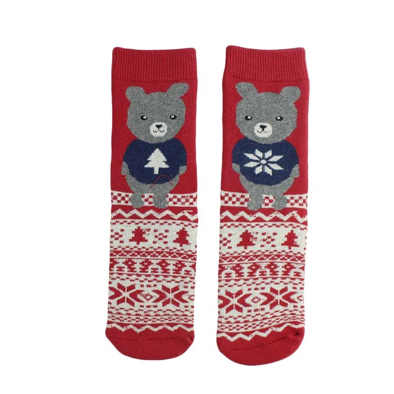 Cartoon Straight Terry Women's Socks Thickened And Warm — photo 20