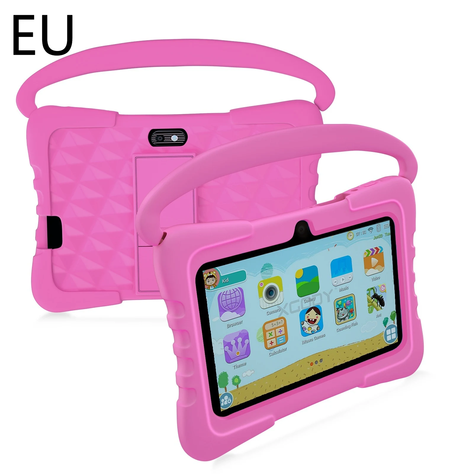Tablet Android Inteligente Infantil 7 Polegadas Tutor Educacional Tela Sensível ao Toque Jogos e Aplicativos Ferramenta de Aprendizagem Divertida — foto 9