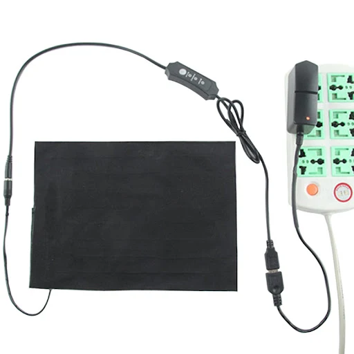 Title 3, USB three-speed waist cloth heating cloth