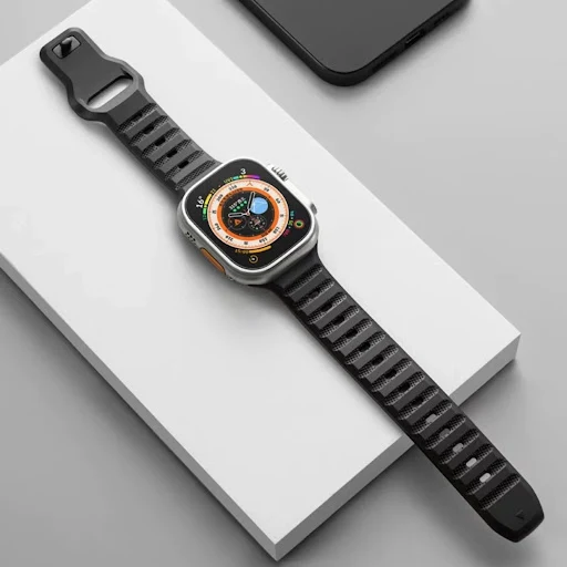 Title 2, Ultra Fluoro Rubber Watch Band. Waterproof and ...