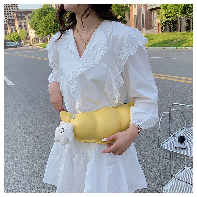 Bolso bandolera Pea Shoulder Pu Messenger Bag de moda, elegante y práctico para llevar tus esenciales con estilo. Perfecto para uso diario. — foto 14