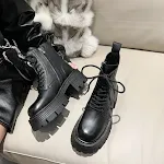British Style Heightened Muffin Booties Super High Heels Elevate your style with these platform shoes for a sophisticate — photo 5