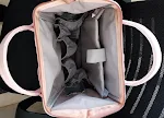 Bolsa de maternidade multifuncional, grande capacidade, com alças duplas para ombros, perfeita para mamães e bebês. — foto 6