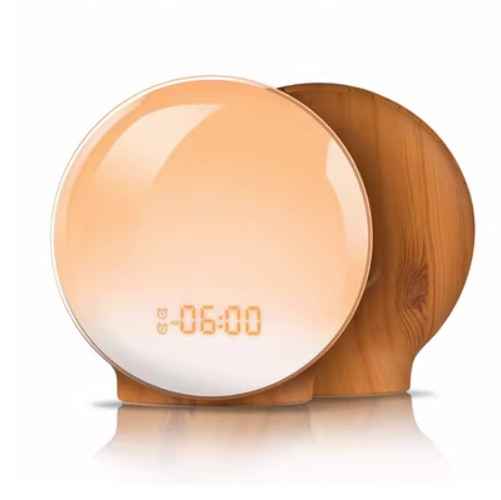 Sunrise Alarm Clock Natural Wake Up Light Wake Up Naturally with Simulated Sunrise, Sounds and Radio FM for a Gentle and — photo 6