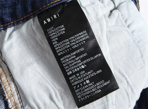 Title 7, Mens Hole Patch Blue Jeans, Small Feet fit, fo...