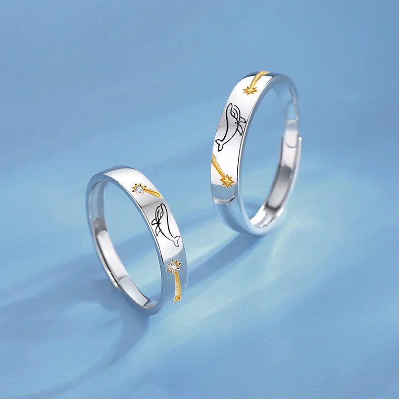 Anel Ajustável de Design Pequeno com Abertura, Perfeito para Ajuste e Conforto. Joia Versátil e Elegante para Uso Diário. — foto 5