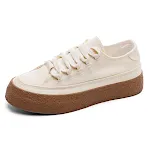 Sapatos de lona retrô originais e versáteis para mulheres Conforto e estilo clássico Ideais para uso diário, combinando com diversos looks e ocasiões. — foto 2