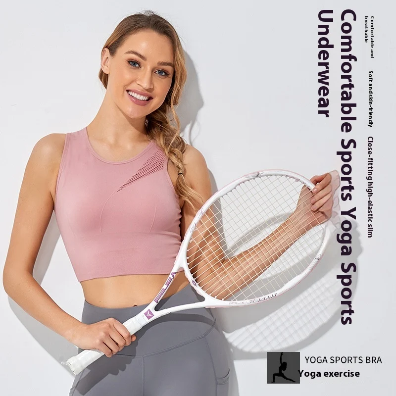 Roupa Íntima Esportiva para Corrida com Bojo e Copa Inteira. Sutiã Esportivo Completo para Máximo Suporte e Conforto. — foto 1