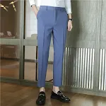Draping Solid Color Casual Suit Pants Effortless comfort and style for everyday wear. Versatile pants for a relaxed yet — photo 6