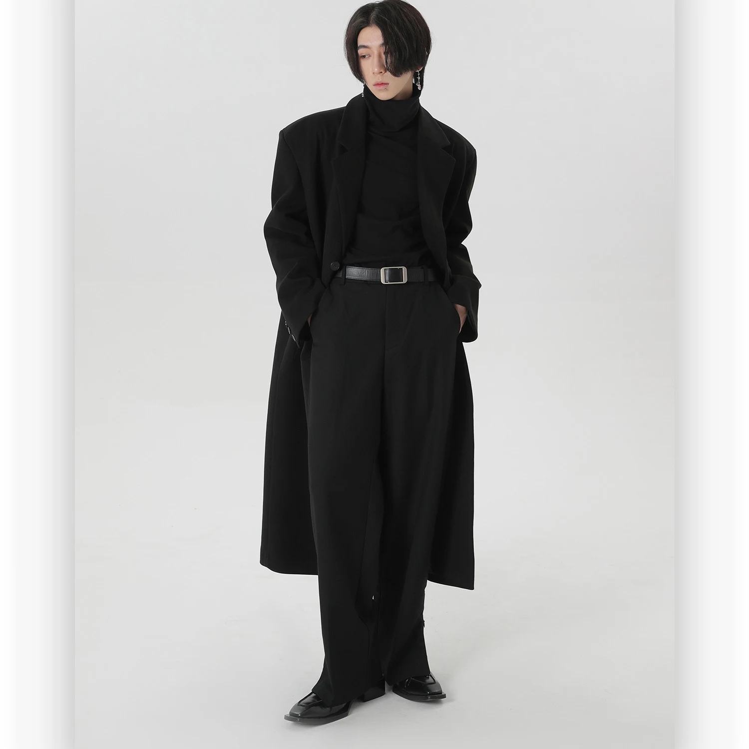 Title 2, Korean Style Long Woolen Coat Winter, stay warm...