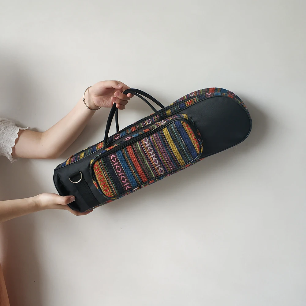 Bolsa de armazenamento para trompete com tecido Oxford, resistente e portátil. Transporte seu instrumento com segurança e praticidade. Ideal para músicos. — foto 1