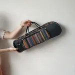 Bolsa de armazenamento para trompete com tecido Oxford, resistente e portátil. Transporte seu instrumento com segurança e praticidade. Ideal para músicos. — foto 1