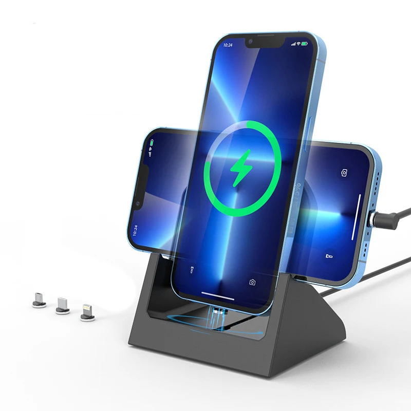 Title 5, Caricatore Wireless Magnetico Verticale 15W Ric...