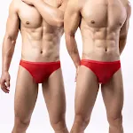 Low Waist Transparent Ice Silk Men's Underwear — photo 3
