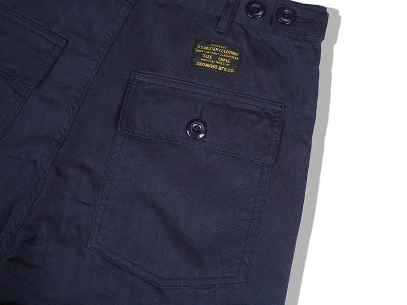 Pantalon Militaire Rétro Américain pour Homme Style Vintage Confortable et Résistant Tissu de Qualité Idéal pour un Look Authentique et Durable — photo 16