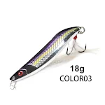 Placa de ferro Metal VIB para pesca de robalo no mar, arremesso longo e descida. Isca vibratória para maior atratividade. — foto 14