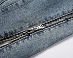 Jeans de hombre de corte tridimensional y elásticos, estilo urbano, alta calidad para mayor comodidad y libertad de movimiento. — foto 8