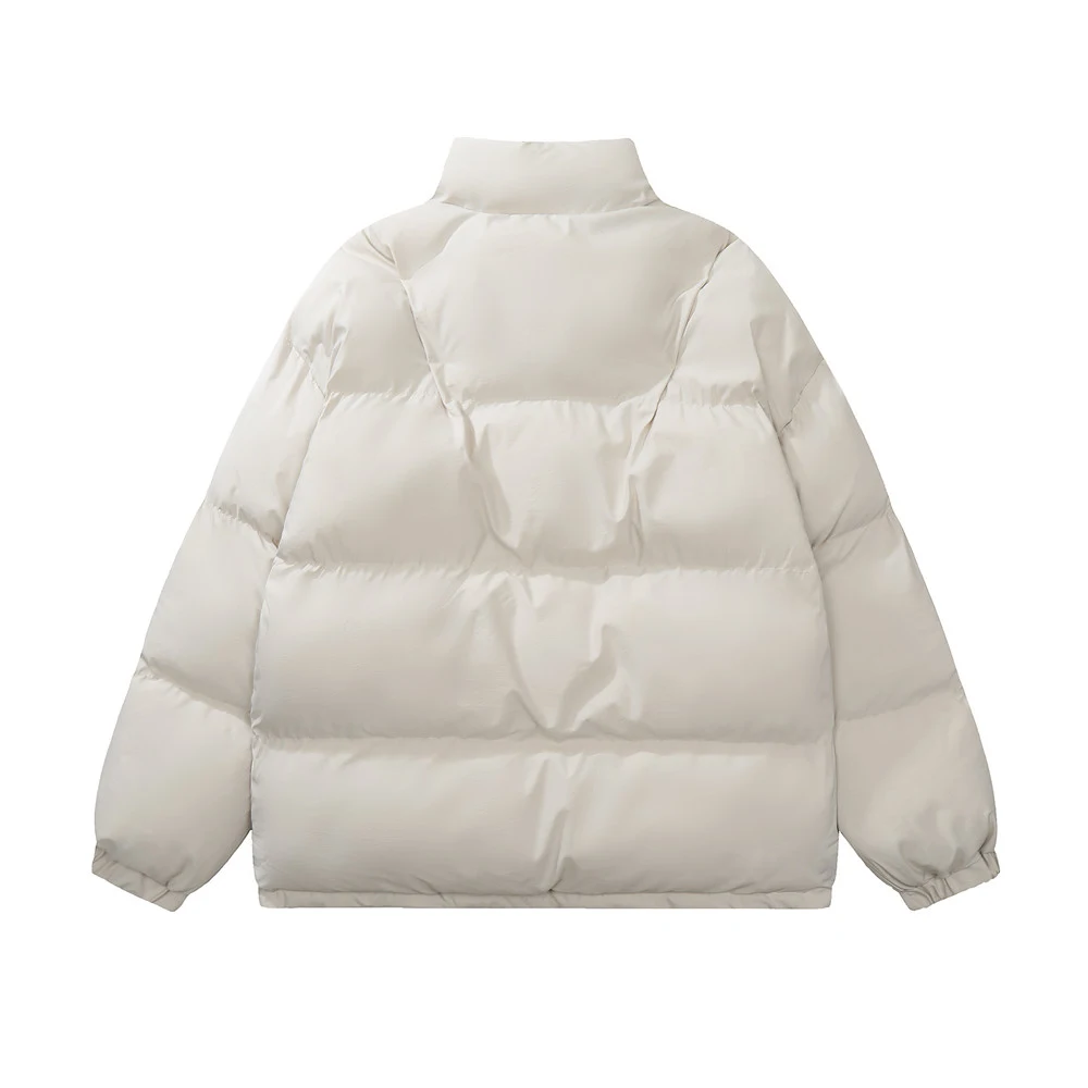 Men's stand collar cotton jacket. Offers comfort and style. Breathable, perfect for casual wear and layering, a versatil — photo 7