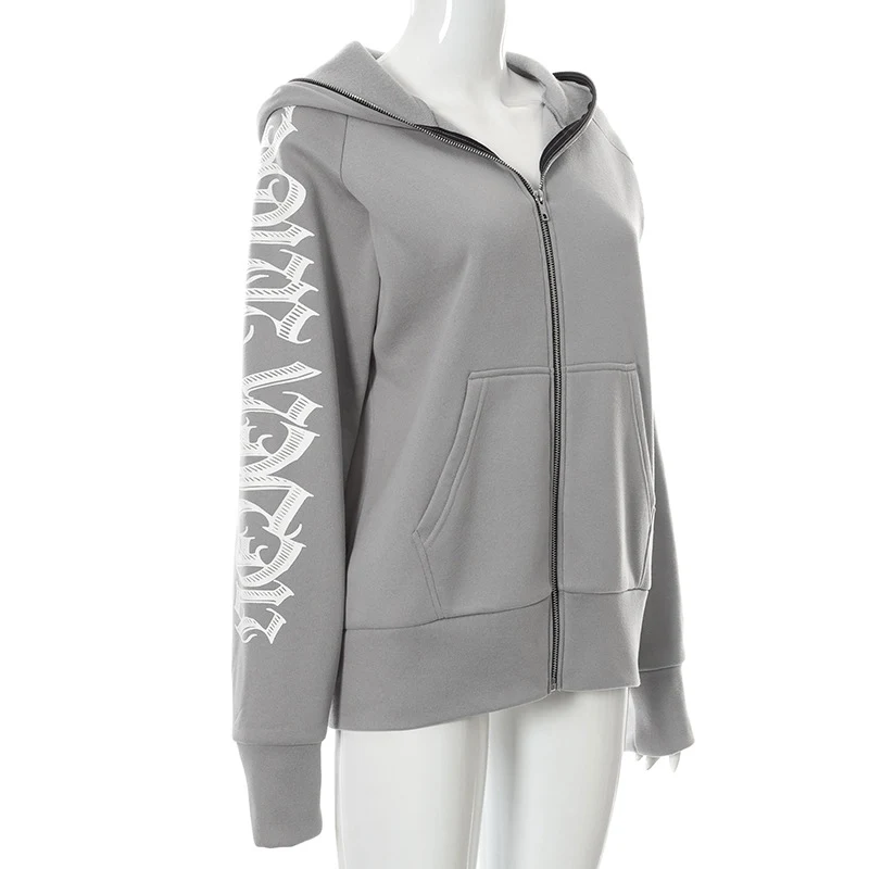 Title 12, Womens Fashion Letter Print Long Sleeve Sweats...