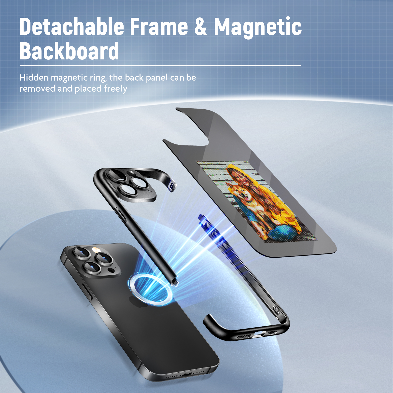 Title 10, Capa Flip para iPhone 15 PRO PROMAX NFC, tela d...