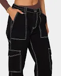 Pantalones de trabajo de mujer cintura alta holgados anchos de pernera ancha Sueltos cómodos y elegantes ideales para el trabajo y el uso diario — foto 5