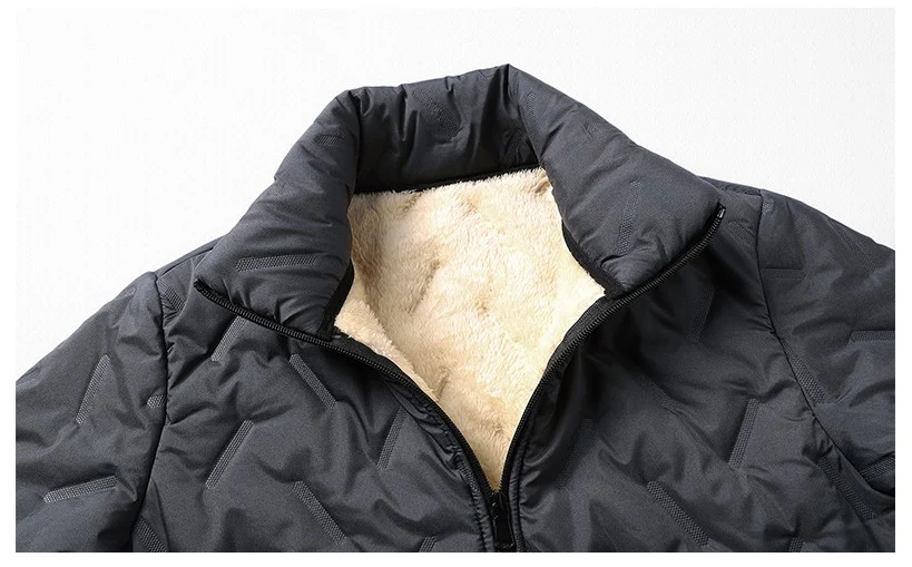 Title 10, Berber Fleece Cotton Coat, Fleece-lined Thicken...