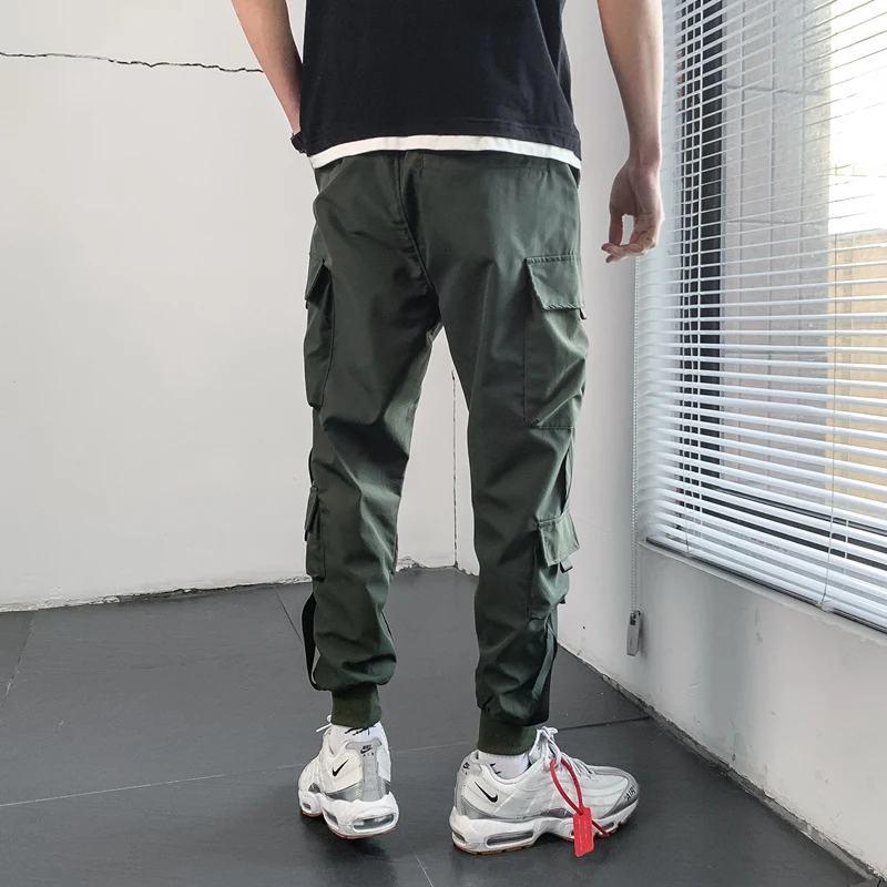 Pantalones deportivos tapered mult bolsillo para ocio, cómodos y versátiles, ideales para deporte y tiempo libre, estilo moderno y funcional. — foto 10
