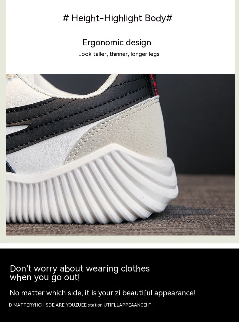 Women's Flat White Breathable Casual Skateboard Shoes for Students, Comfortable and Stylish for Everyday Wear, Perfect f — photo 6