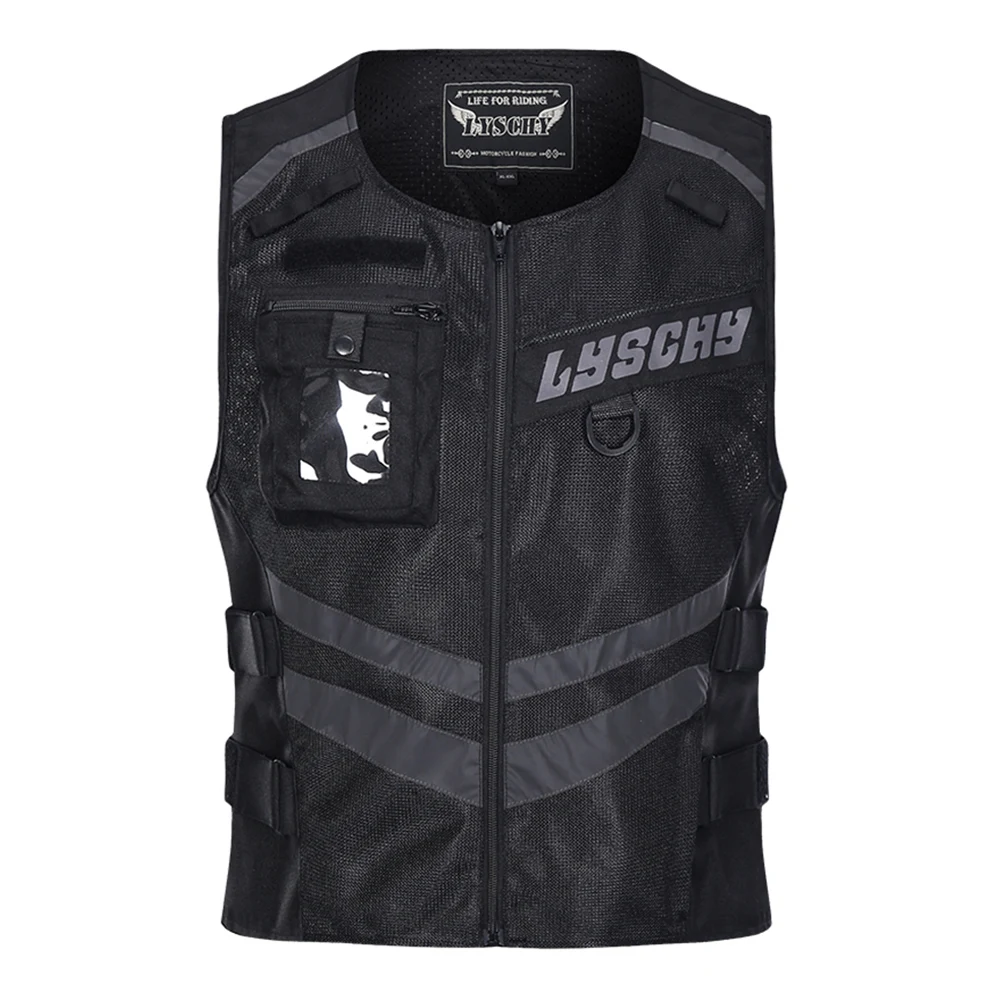 Breathable and wear-resistant motorcycle riding vest. Provides protection and comfort for riders. Enjoy safe and comfort — photo 2