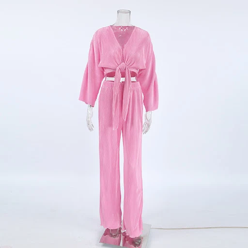 Title 18, Cardigan Pantaloni a maniche lunghe Pigiama Set...