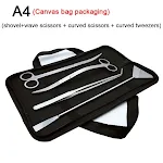 4 pcs set canvas bag