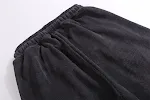 Calças Casuais Masculinas de Cor Sólida com Pelúcia Conforto e Estilo para o Dia a Dia Tecido Macio e Quente Ideal para um Visual Despojado — foto 20