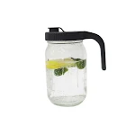 Pote Forest Jar Boca Larga Com Tampa e Alça Copo Shaker Ideal para Smoothies Shakes de Proteína Portátil e Fácil de Usar Perfeito para Viagens — foto 4
