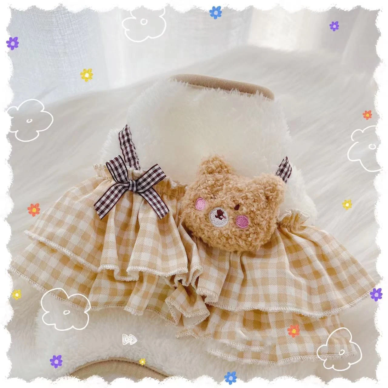 Cute Pet Clothes Dog Japanese Korean Stylish outfits and accessories for your dog, making your furry friend look adorabl — photo 3