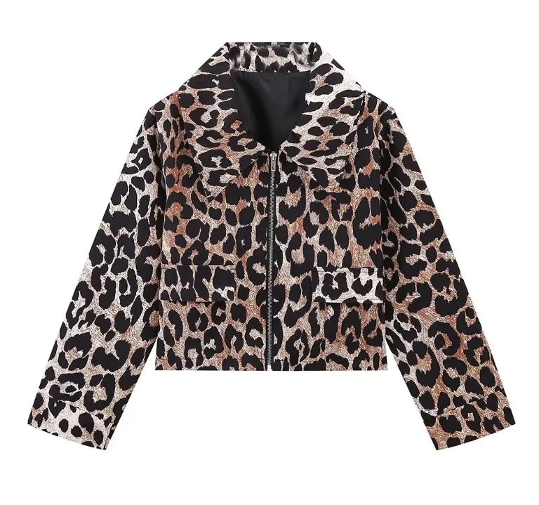 Title 9, Womens Long Sleeved Leopard Print Jacket perfe...