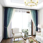 Cortinas de linho e veludo para um toque sofisticado. Crie um ambiente elegante com a suavidade do veludo e a beleza do linho. — foto 5