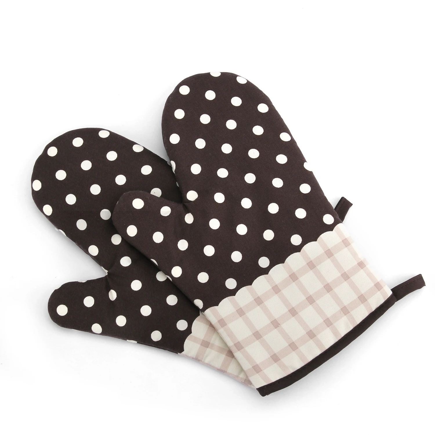Cute Color Hand Guard Cotton High Temperature Heat Insulation Gloves, providing excellent protection from heat while you — photo 2