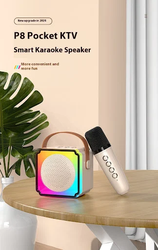 Title 12, Double Microphone Household Outdoor Karaoke Mic...