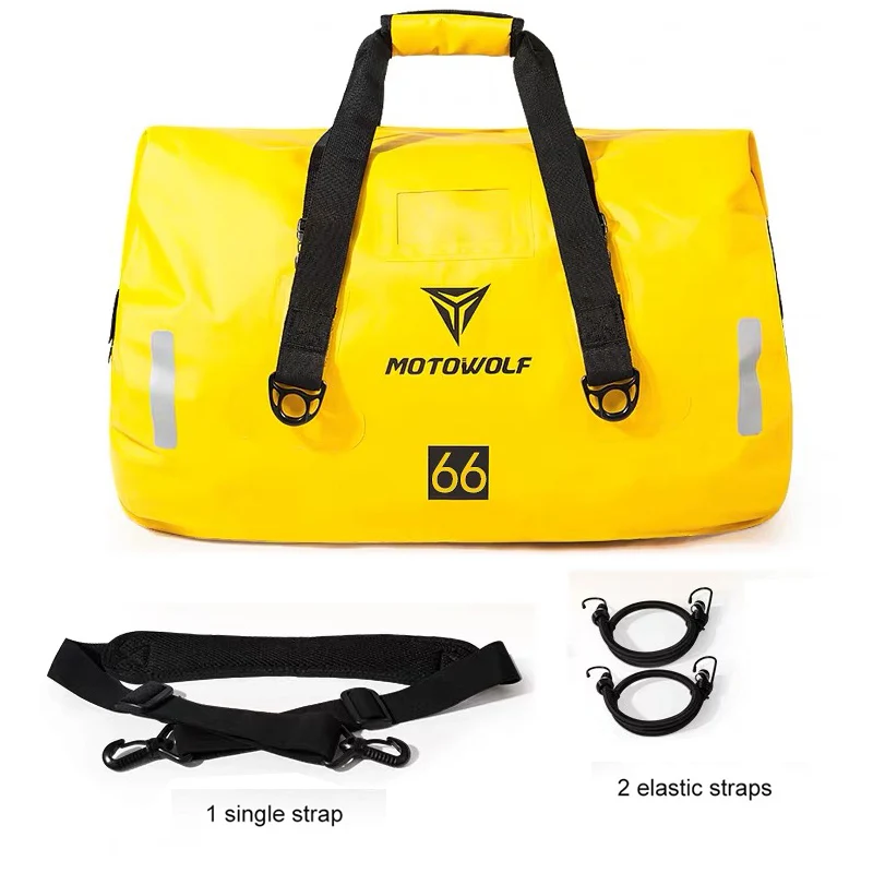 Title 12, Bolsa de armazenamento à prova dágua para moto...