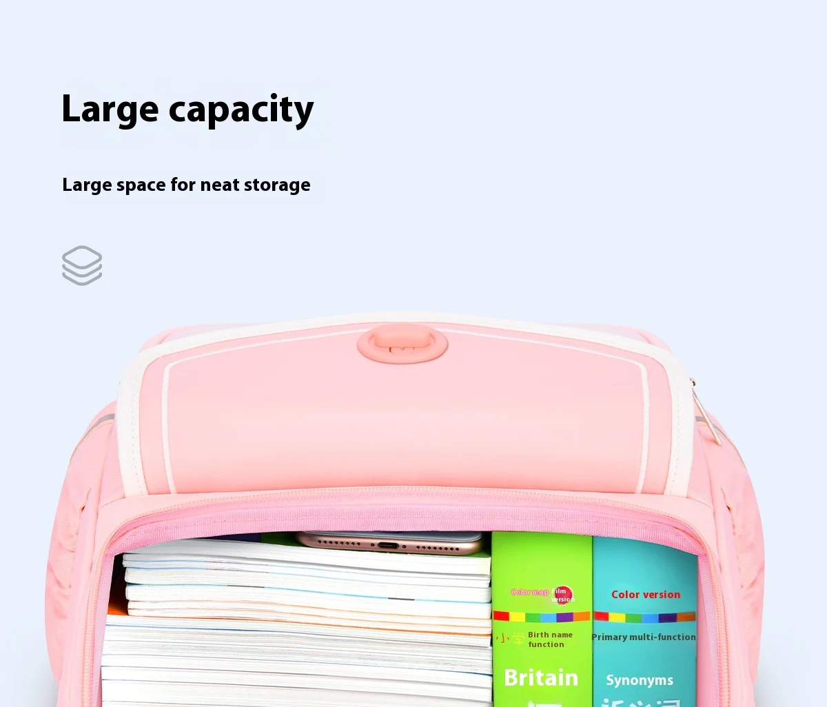 Title 4, Girls Schoolbag Primary Students Portable Burd...