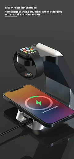 Title 13, Six-in-One Multifunctional Wireless Charger Sim...