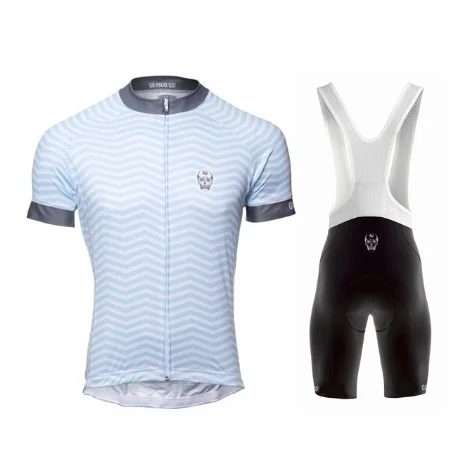 Conjunto Masculino de Ciclismo Manga Curta com Bretelle Conforto e Desempenho em Suas Pedaladas Tecido Respirável e Ajuste Perfeito — foto 8