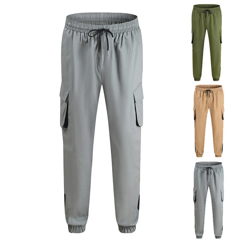 Casual veter-overalls voor heren met zakken, perfect voor een relaxte look. Ervaar comfort en stijl in één kledingstuk, ideaal voor dagelijks gebruik. — foto 7