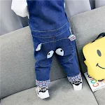 Cute pants for boys and girls, offering comfort and style for everyday wear and play. Perfect for any adventure, designe — photo 5
